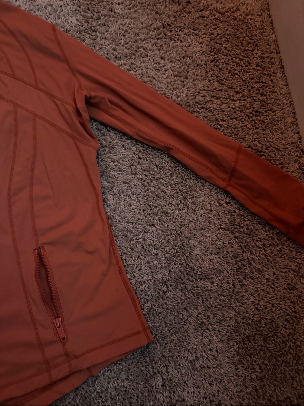 Lululemon Defined Jacket - Rust - Picture 4 of 6